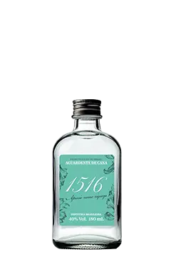 PETACA Cachaça 1516 Branca 180ml 40%Vol