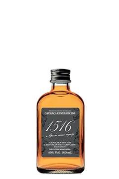 [PROD-0016] PETACA Cachaça 1516 Premium Carvalho Especial 180ml 40%Vol
