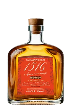 [PROD-0008] Cachaça 1516 Premium 4 Madeiras 750ml 40%Vol