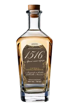 [PROD-0009] Cachaça 1516 Ouro envelhecida em Carvalho Americano 750ml 40%Vol)